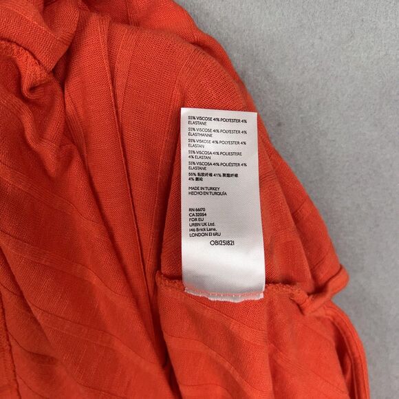 Maeve Anthropologie Sweater Womens Medium Orange Devine Tunic Top Minimal Cozy - Picture 6 of 14